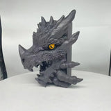Dragon Book Shelf Decor Resin Book Holder For Fantasy Book Lovers
