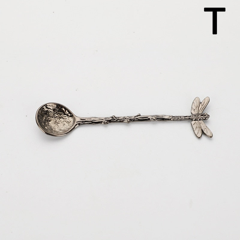 Dragonfly Branches  Tea Coffee Spoons