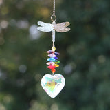 Dragonfly Crystal Suncatchers Window Rainbow Maker