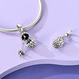 Baby Dragon Egg Openable Charm 925 Sterling Silver