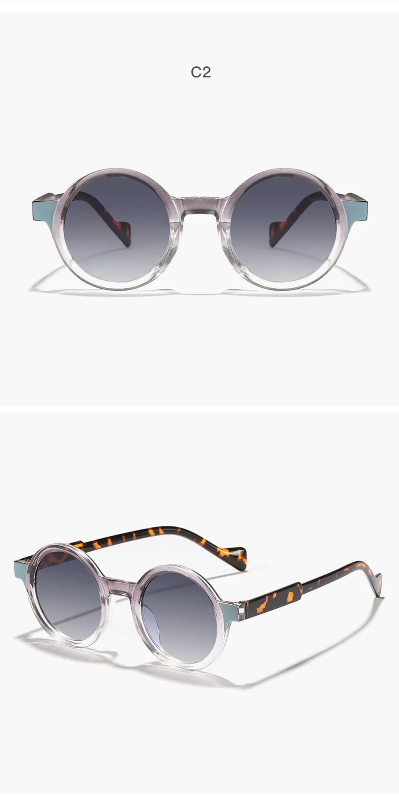 Rainbow Round Sunglasses UV400