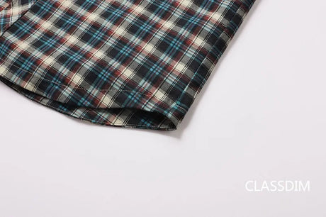 Woodsman Plaid Fleece Shirts Lightweight Jackets