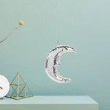 Disco Moon Face Hanging Decor Mirror Ball
