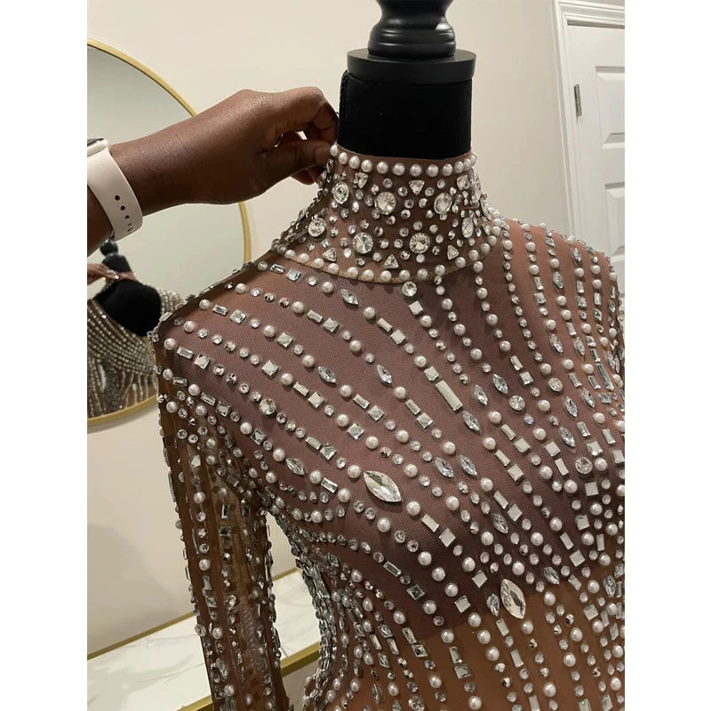 Dazzling Maternity Dress for Pregnancy Photo Shoot Gown