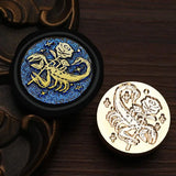 Insect Shaped Wax Seal Stamps Copper Head Embossed Sealing Stamp For DIY Cards Scrapbooking Wedding Invitation Decor ﻿