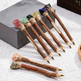1PC Natural Crystal Rough Stone Magic Pencil