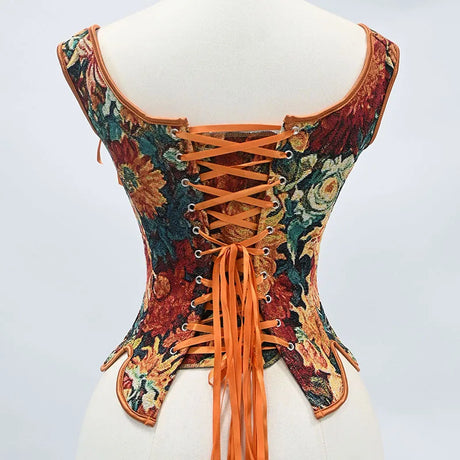 Dovizia's Palace Lace Up Bone Corset Stage Costume