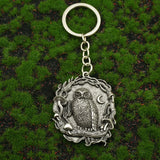 Forest Guardian Owl Keyring