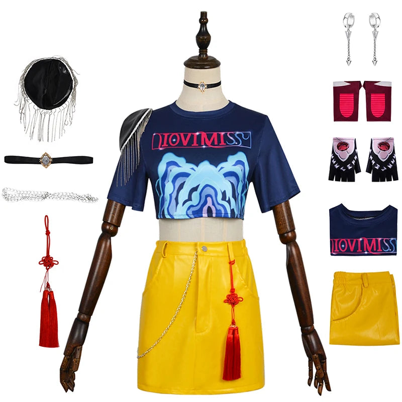 KPop Mira Zoey Rumi Demon Hunters Child Teen Adult Halloween Costumes