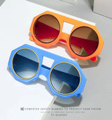 Oversized Futuristic Punk Sunglasses