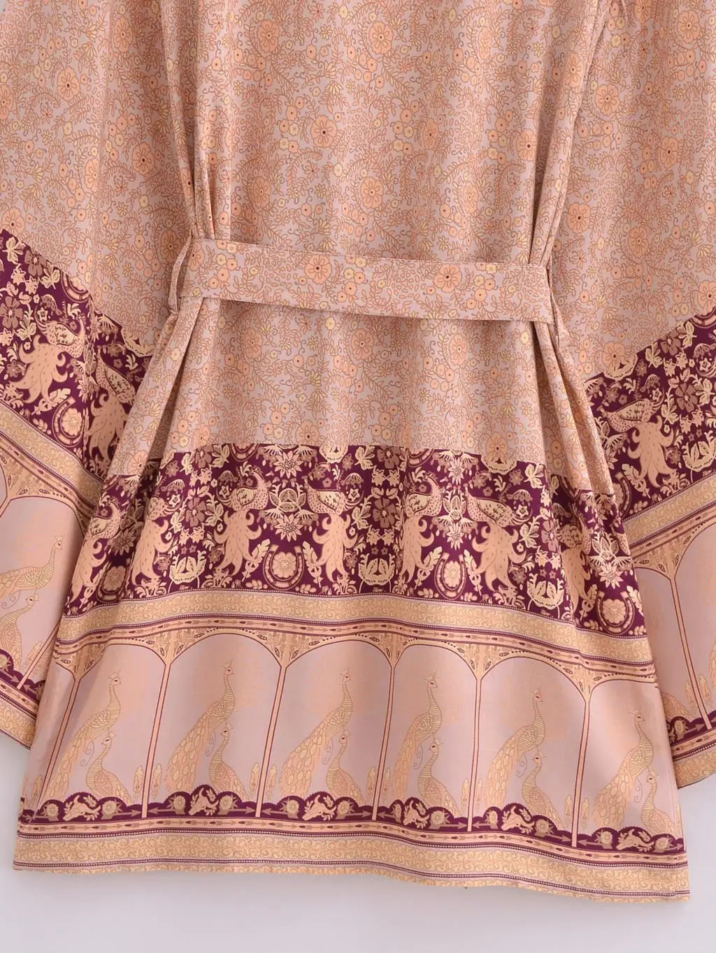 Boho Cover Ups Short Kimono