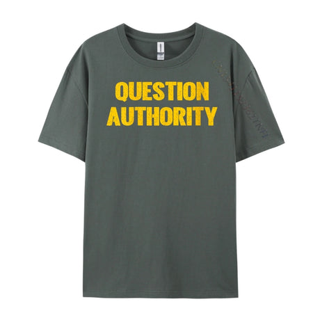 Question Authority Men's T-Shirts