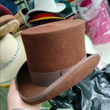 100% Fun 100% Wool Top Hats Green Red Brown Grey Navy Pink Red White Black