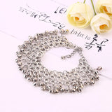 A Pair of Silver Bells Anklet Foot Jewellery