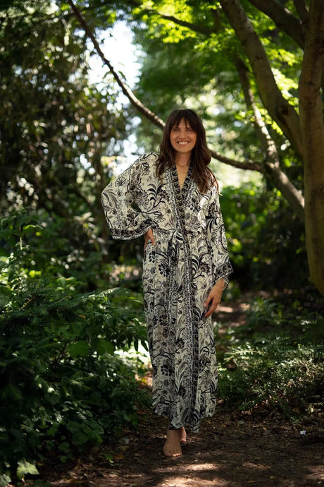 Charmy's Cover-up Long Kimono Robe