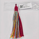 11cm Hand Twisted Cotton Thread Tibetan Style Tassel DIY Bookmark Crafts Jewellery Making Accessories Pendant DIY Car Decoration