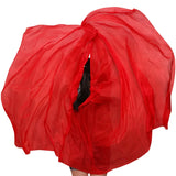 100% Silk Performance Dance Veil Shawls Women Costumes Accessories Belly Dance Veils Five Sizes