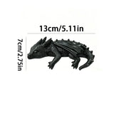 Resin Sleeping Baby Dragon Bookshelf Ornament