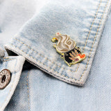 Halloween Cauldron Enamel Pin Badge Halloween Collection