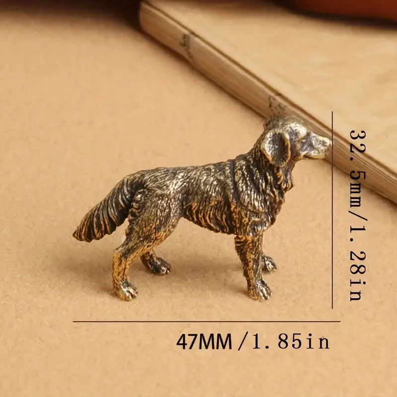 Pure Copper Animal Figurines Tea Pets