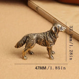 Pure Copper Animal Figurines Tea Pets