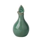 Leaf Cracked Glaze Essential Oil Pots 100ml Ceramic Aromatherapy Scented Home Decor Bottle
