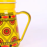 1.5L Enamel Coffee Pot Gooseneck Spout Stovetop Tea Kettle