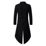 Purple Red Green Black Gothic Tailcoat Jacket Victorian Cosplay Costume Coat