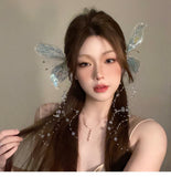 Fairy Siofra's Crystal Headpiece Hair Clips