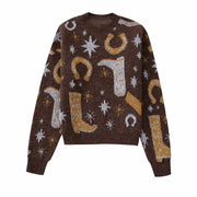Boot Scooting Babe Knit Sweater Jumper