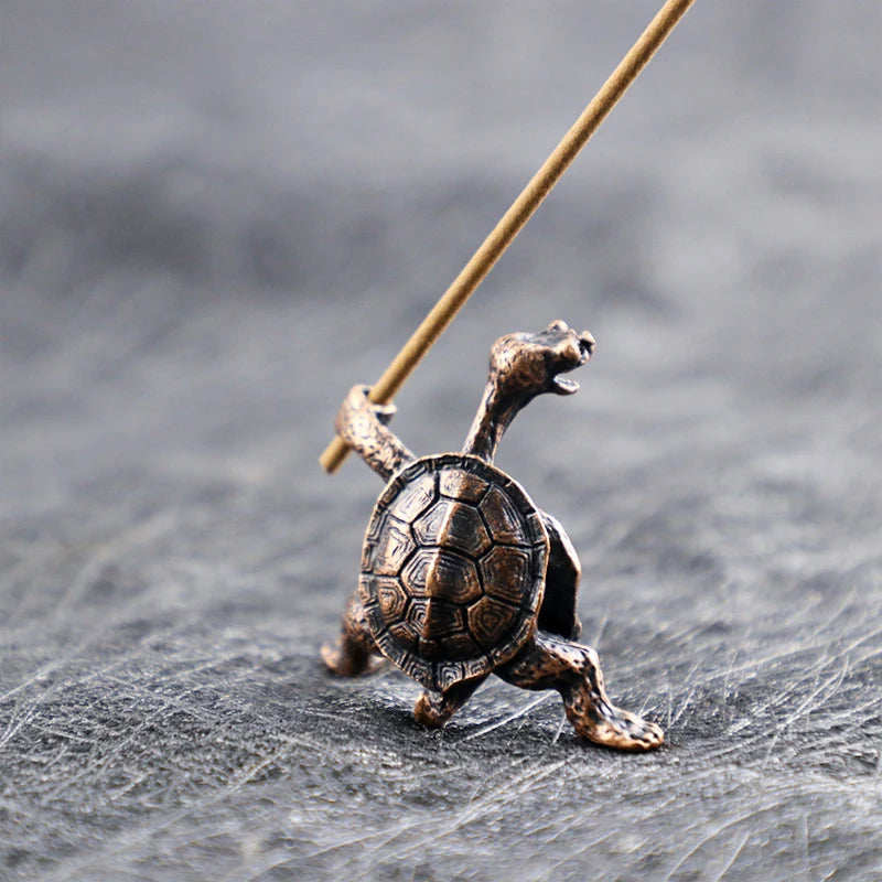 Mini Turtle Incense Stick Holder