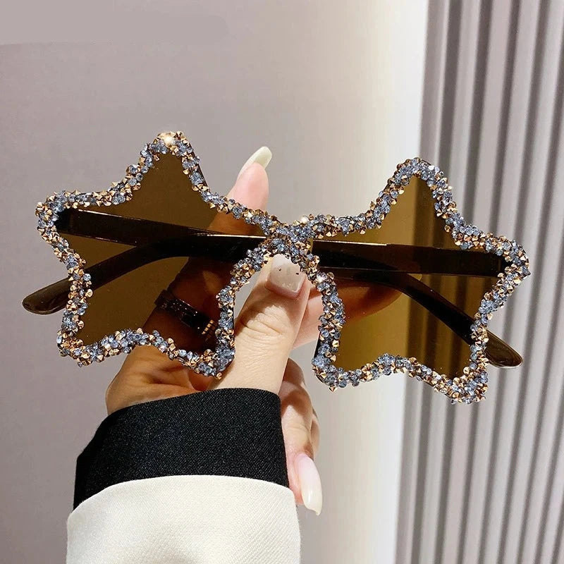 Dead Set Diamond Rock Star Sunglasses