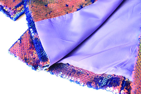Purple Sequins Women's Blazer