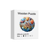 Dream Castle Unique Shape Wooden Jigsaw Puzzles