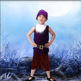 Children Snow White Seven Dwarfs Costume Children Christmas Halloween Book Week Costumes Kids Cosplay Performance Costume