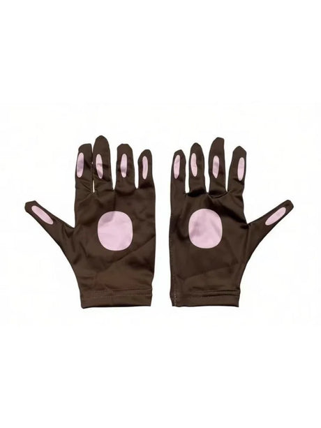 Women's Gentleman Rabbit Cosplay Costume Halloween Carnival Party Stage Performance Set With Bunny Ear Headwear Bow Tie Gloves