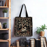 Fantasy Inspired Dragon Tote Bag Fairy Tale Magic Forest Core Book Bag