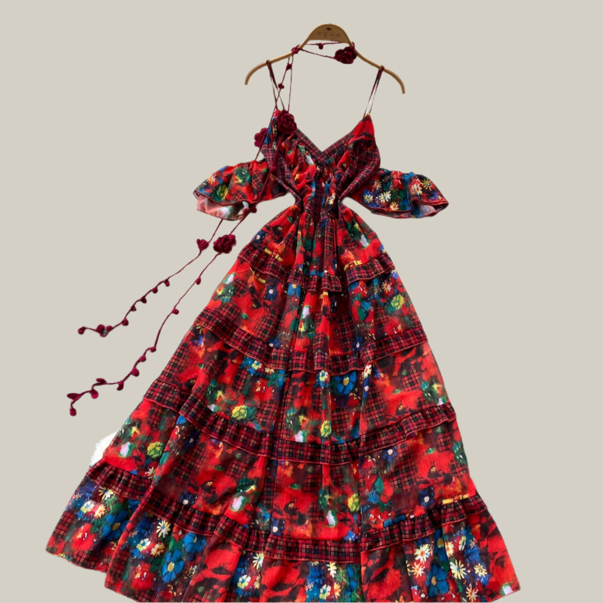 Fiesta Plaid Dress