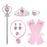 Wicked Glinda and Elphaba Girl's Tiered Costume Dress Sets Witch Halloween Book Week