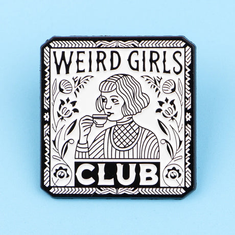 Weird-Girls Enamel Pin Brooch Lapel Pins Badge