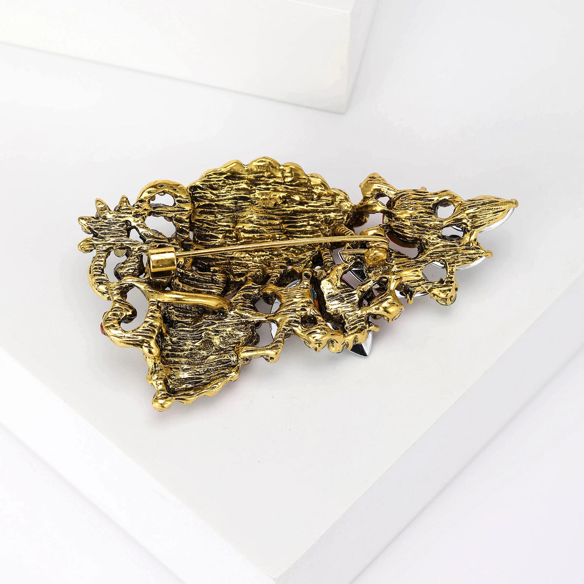 Rhinestones Flower Brooches