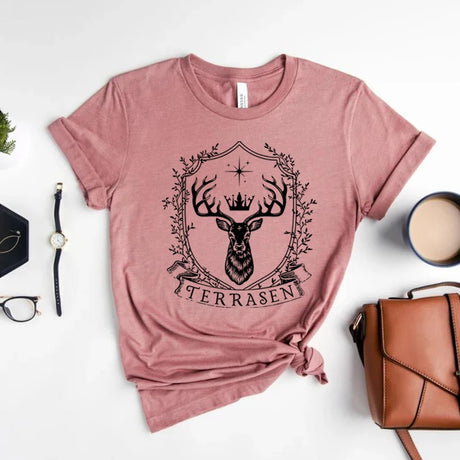 Terrasen T-Shirt Throne of Glass for the Book Lovers