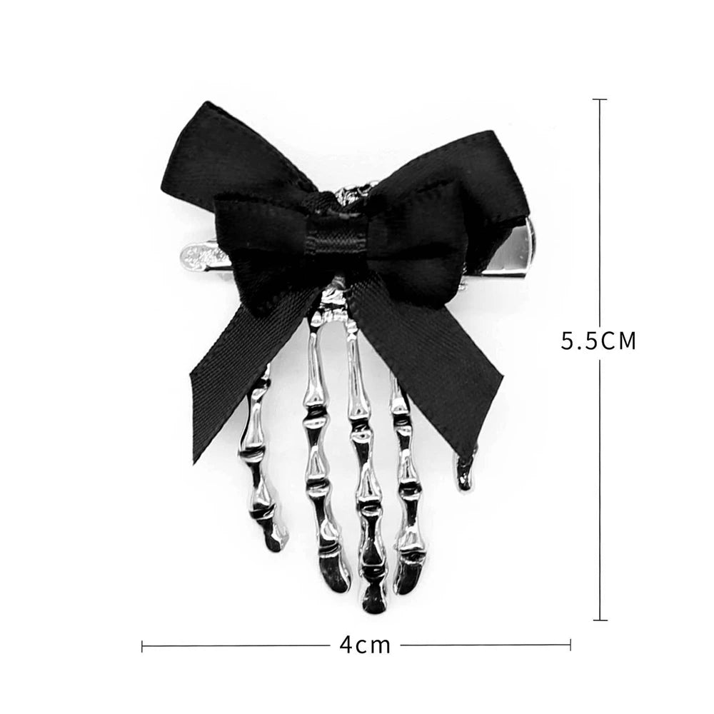Halloween Mermaid Skeleton Costume Sets Gothic Girls Black Dress
