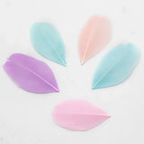 Fifty 4-8cm Floating Head Goose Feathers DIY Crafts and Jewellery Making