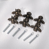 Set of Six Itty Bitty Bee Drawer Pulls Cabinet Handles