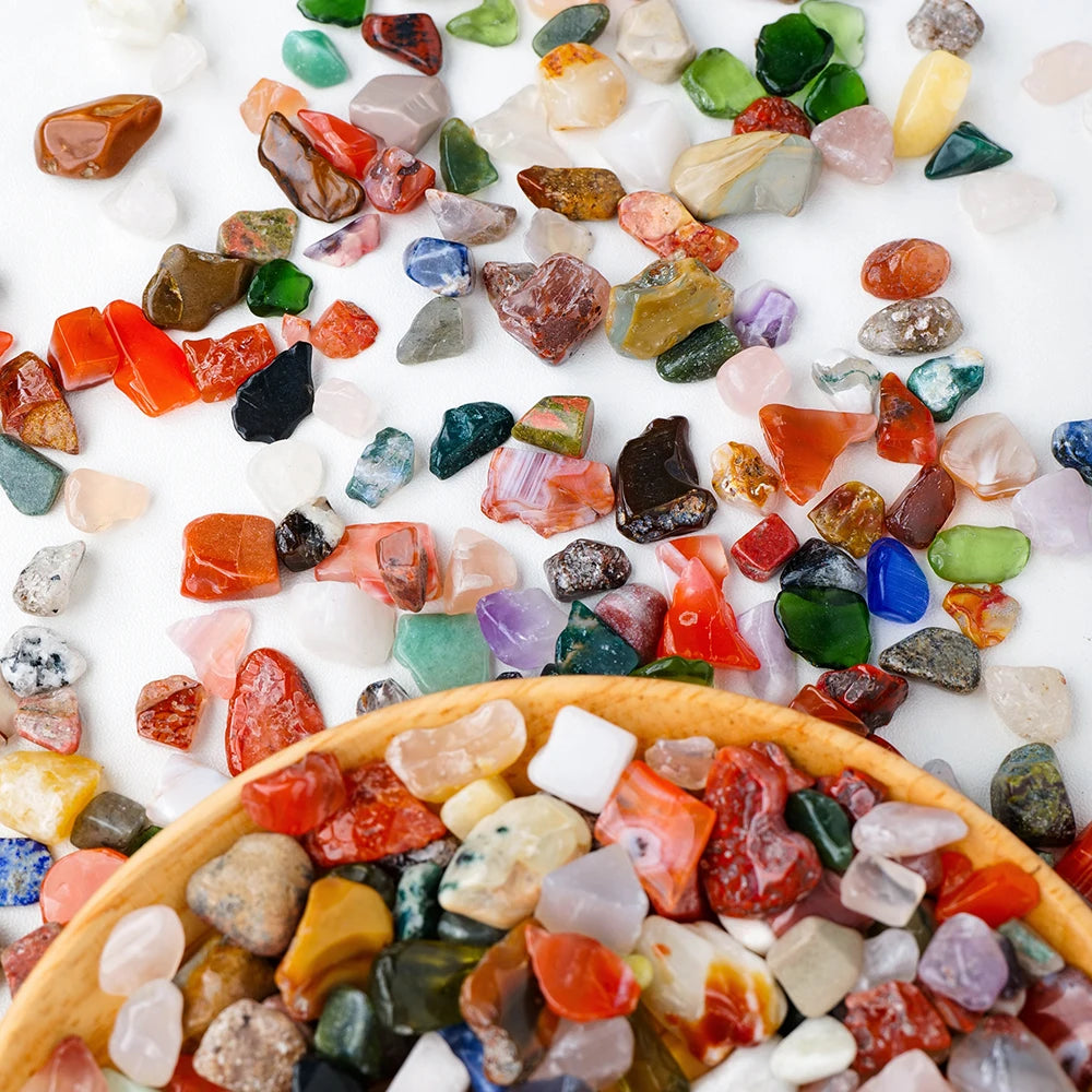 50g Natural Stones Mixed Crystal Gemstone Chips