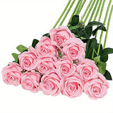 A Dozen Realistic Artificial Roses Bouquet