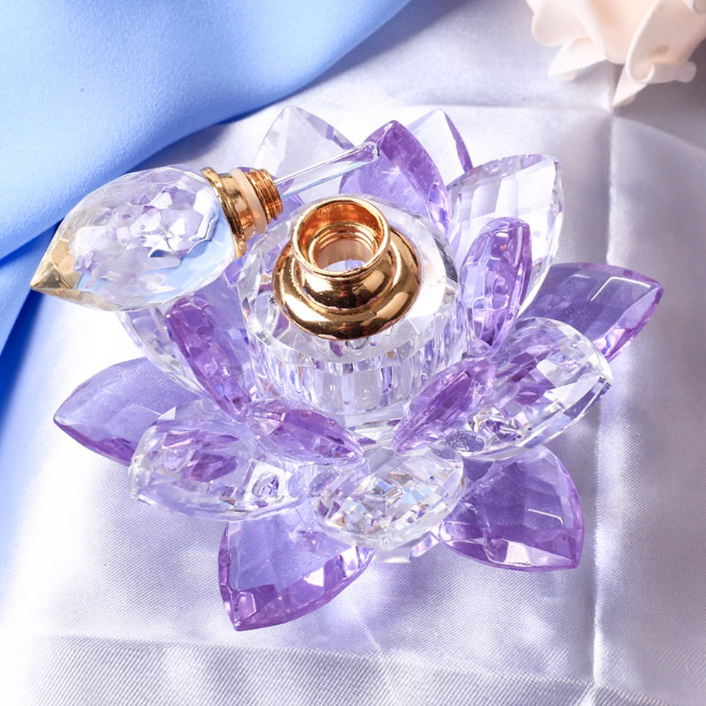 Purple Bloom Refillable Perfume Bottle