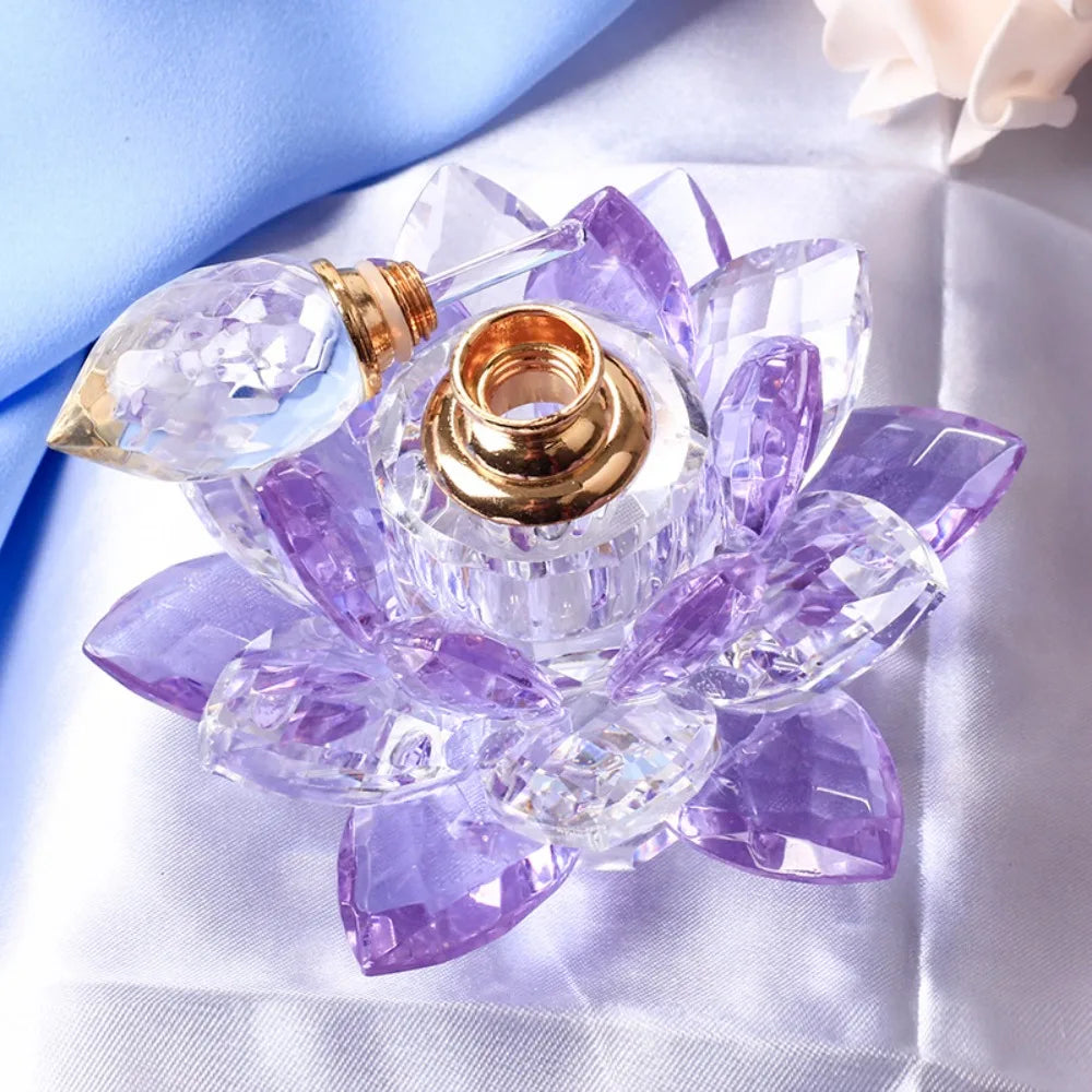 Purple Bloom Refillable Perfume Bottle