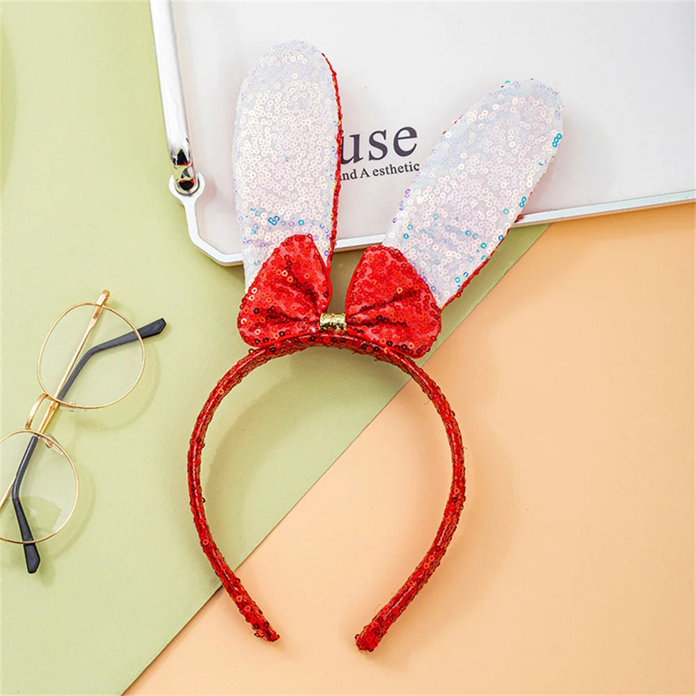 Sparkly Easter Bunny Headbands